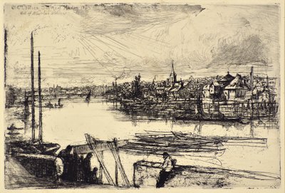 Alcance Battersea de Francis Seymour Haden
