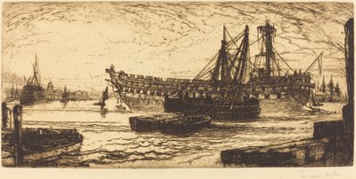 Rompimento do Agamenon de Francis Seymour Haden