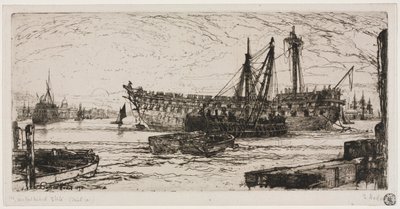 Rompimento do Agamenon de Francis Seymour Haden