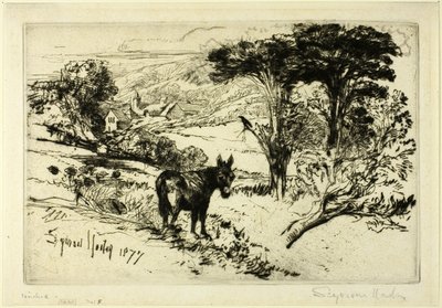 Challow Farm de Francis Seymour Haden