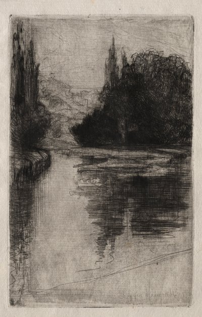 Tarde, 1864. de Francis Seymour Haden