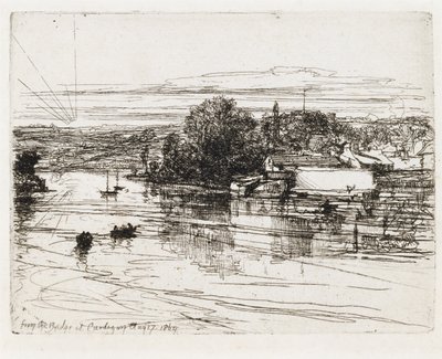 Da ponte em Cardigan de Francis Seymour Haden