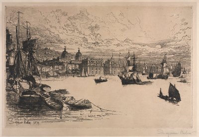 Greenwich. de Francis Seymour Haden