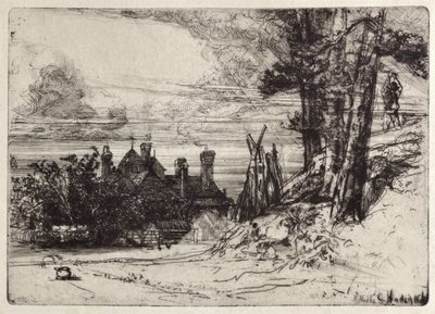 Casa de Horseley em Willesley de Francis Seymour Haden