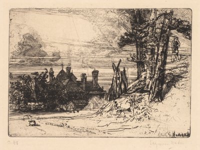 Casa de Horsley em Willesley de Francis Seymour Haden