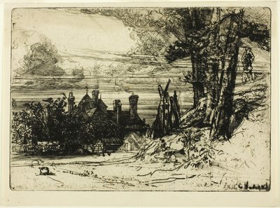 Casa de Horsley em Willesley de Francis Seymour Haden