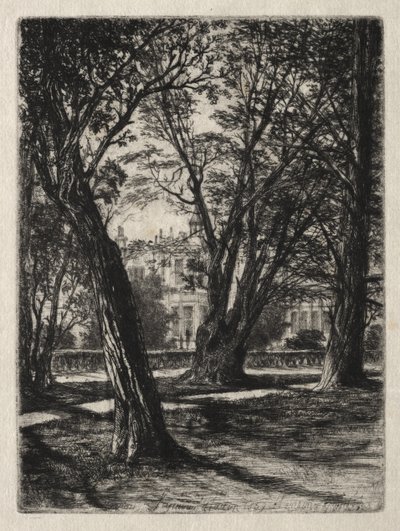 jardins Kensington de Francis Seymour Haden