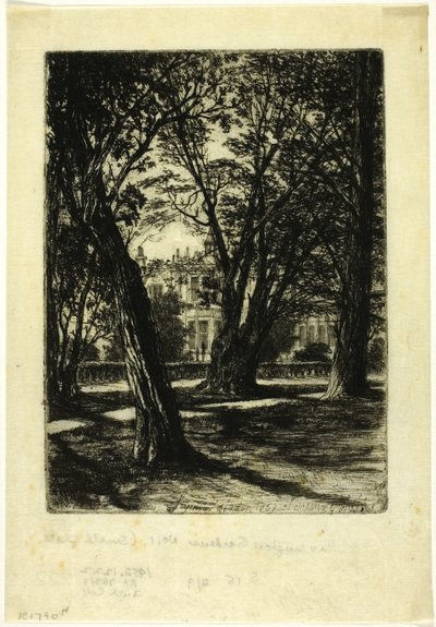 Kensington Gardens, No. I (prato pequeno) de Francis Seymour Haden