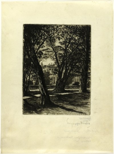 Kensington Gardens, No. I (prato pequeno) de Francis Seymour Haden