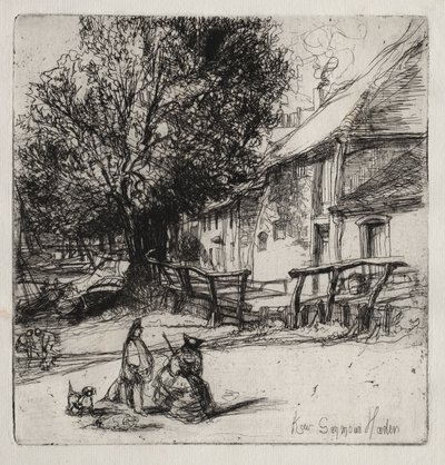 Lado do Kew de Francis Seymour Haden