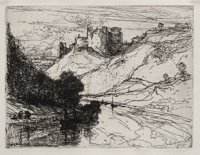 Castelo Kilgaren de Francis Seymour Haden