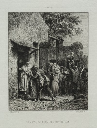 Manhã do primeiro dia do ano de Francis Seymour Haden