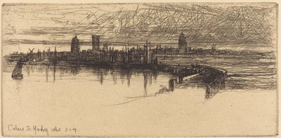 Cais do Pequeno Calais de Francis Seymour Haden