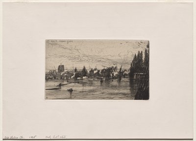 Antiga Igreja de Chelsea de Francis Seymour Haden