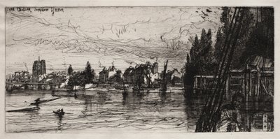 Antiga Igreja de Chelsea de Francis Seymour Haden