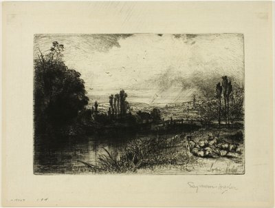 No teste de Francis Seymour Haden