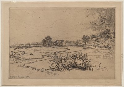 Sawley Abbey de Francis Seymour Haden
