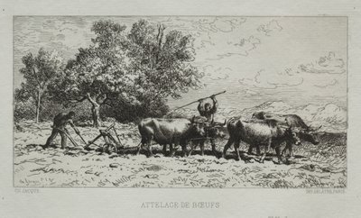 Equipe de bois de Francis Seymour Haden