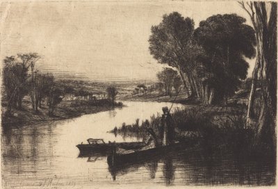Pescadores do Tamisa de Francis Seymour Haden