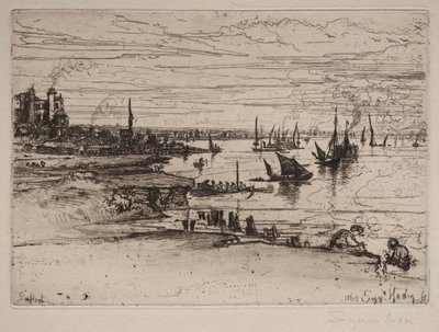 A Pousada, Purfleet de Francis Seymour Haden