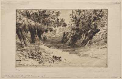 A Caminhada dos Amantes (A Segunda Placa) de Francis Seymour Haden