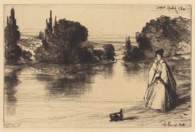 O Caminho de Reboque de Francis Seymour Haden