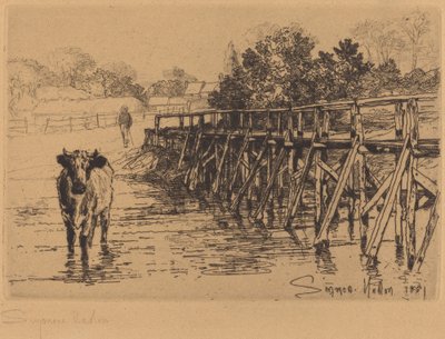 O Vau da Vila de Francis Seymour Haden