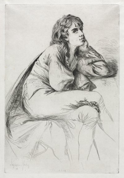 Thomas Haden, do Derby. de Francis Seymour Haden