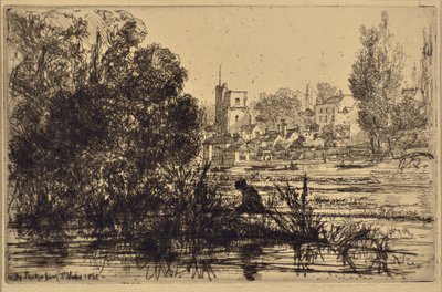 Twickenham Church de Francis Seymour Haden