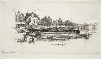 Casa de Whistler, Old Chelsea de Francis Seymour Haden
