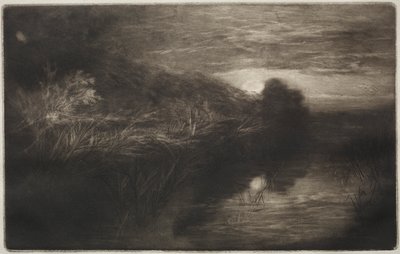 Canal Winchelsea de Francis Seymour Haden