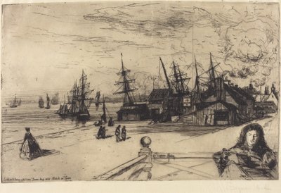 Taverna do Iate, Erith de Francis Seymour Haden