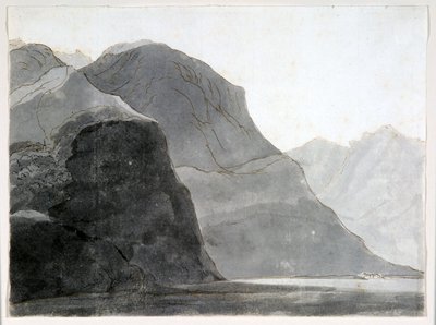 Lago de como de Francis Towne