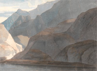 Sobre o Lago de Como de Francis Towne