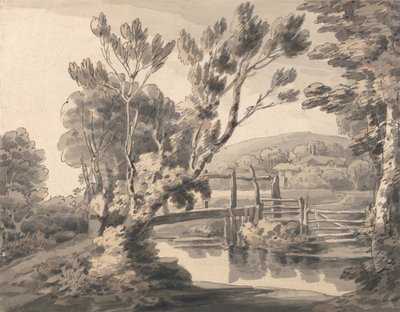 A ponte pedonal de Francis Towne
