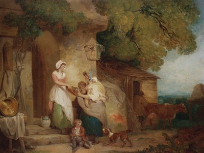Benevolência Rústica, 1791 de Francis Wheatley