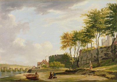 The Medway em Rochester de Francis Wheatley