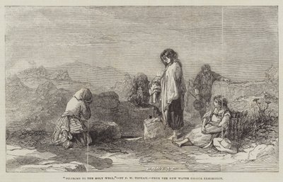 Peregrinos ao Poço Sagrado de Francis William Topham