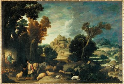Le buisson ardent - Moisés e a sarça ardente ... de Francisco Collantes