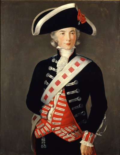 Manuel Godoy, jovem Guarda do Corpo de exército de Francisco Folch de Cardona