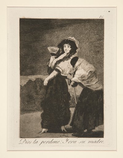Deus a perdoe: e era sua mãe (Para o céu de Francisco de Goya
