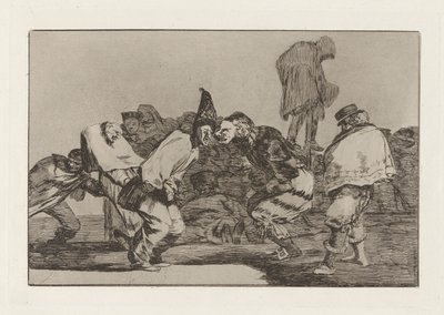 Disparate de carnabal, também conhecido como Alegrias antruejo, que ma?ana seras ceniza, da série Los disparates (Los proverbios) de Francisco de Goya