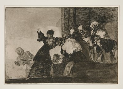 Disparate pobre (Poor Folly), pl. 11 da série Los proverbios de Francisco de Goya