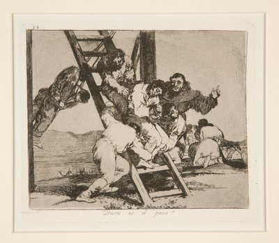 É um passe difícil (É de Francisco de Goya