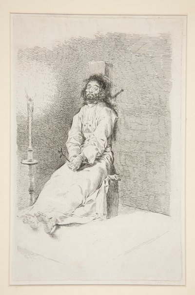 O Homem Garroteado de Francisco de Goya