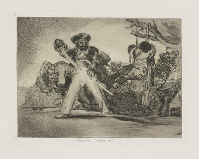 Coisa forte é! (Este de Francisco de Goya