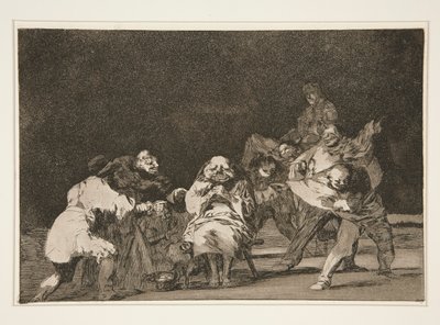 La Lealtad (Lealdade), pl. 17 da série Los proverbios de Francisco de Goya