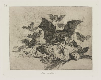 Las resultadoas. (As Consequências.), pl. 72 da série Los desastres de la guerra (Os Desastres da Guerra) de Francisco de Goya