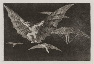 Modo de volar (A Way of Flying), também conhecido como Donde hay ganas hay ma?a (Where There de Francisco de Goya