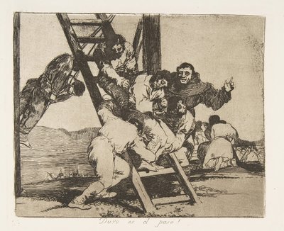 Placa 14 dos Desastres de Guerra Los Desastres de la Guerra: Its ..., 1810, publicada em 1863. de Francisco de Goya